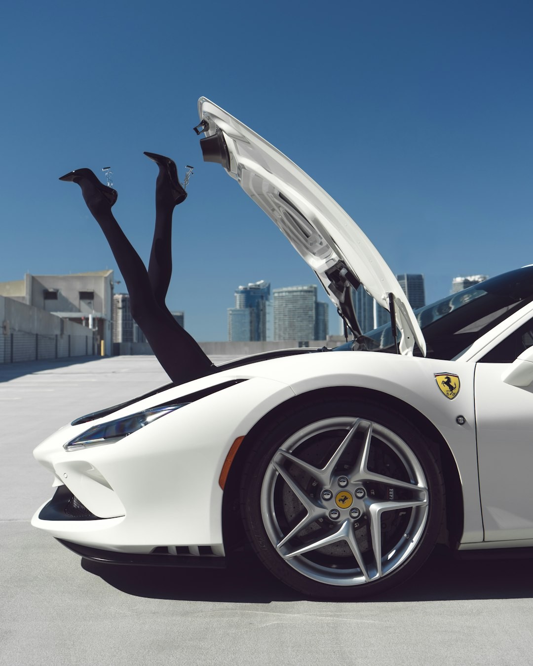 Experience a captivating photo shoot featuring a stunning model and the iconic Ferrari F8 Tributo, provided by Paramount Luxury Rentals. For those looking to rent this extraordinary car or any other exotic vehicles, visit https://www.paramountluxuryrentals.com. Capture moments of luxury, elegance, and power with the perfect blend of beauty and automotive excellence. Reserve your unforgettable experience today.